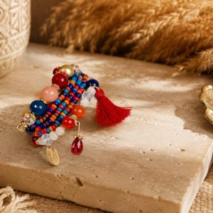 Vibrant Multistrand Bracelet