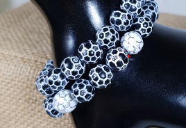 Black & White Couple Bracelet Set