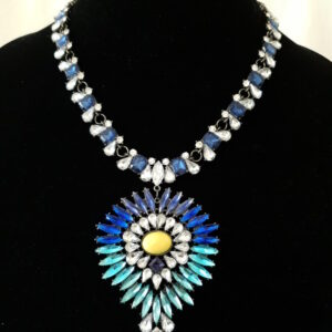 Blue Bead Necklace