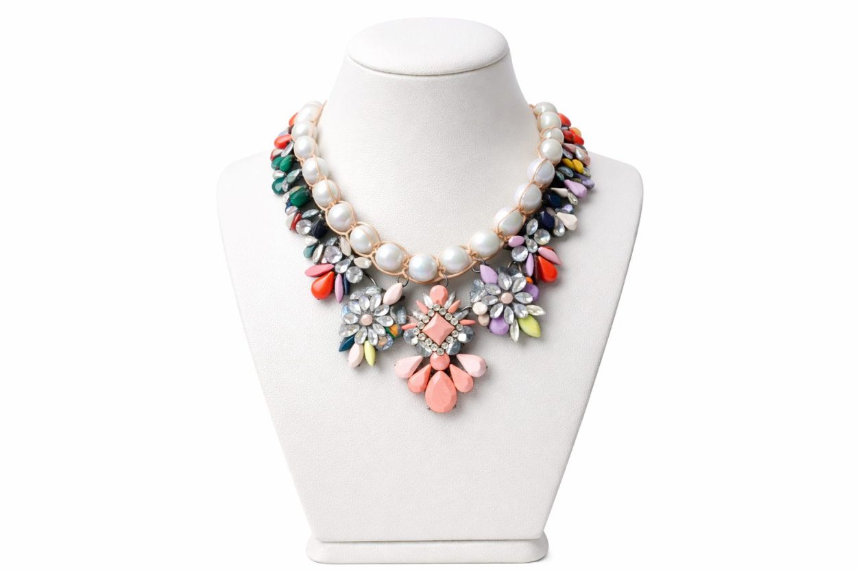 Multicoloured Bead Necklace - Image 2