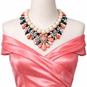 Multicoloured Bead Necklace