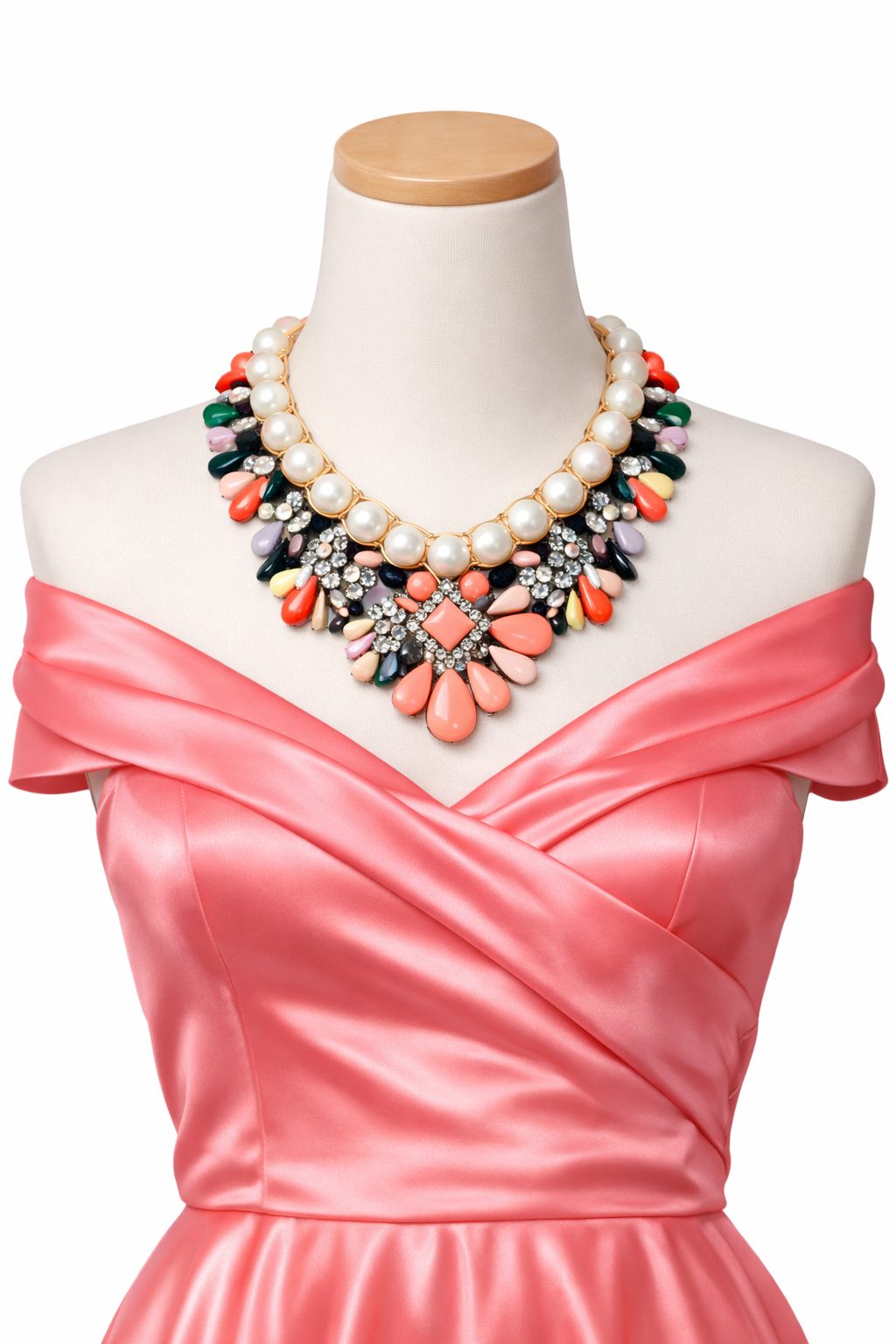 Multicoloured Bead Necklace
