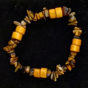 Elemental Fusion of Earthy Elegance Bead Bracelet